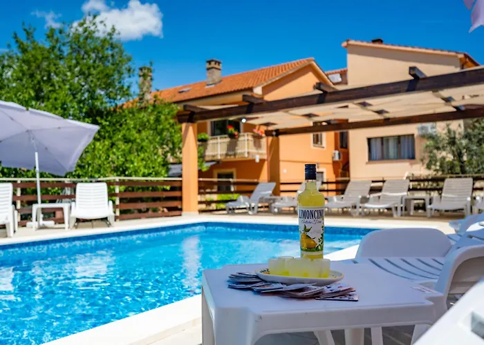 Gostinjska kuća E-m With Private Pool Vinkuran